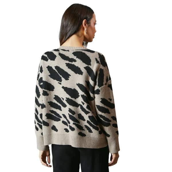 Principles Womens/Ladies Animal Print Jacquard Jumper