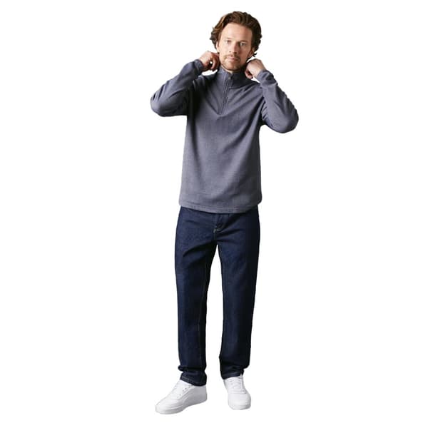 Maine Mens Birdseye Funnel Neck Sweatshirt