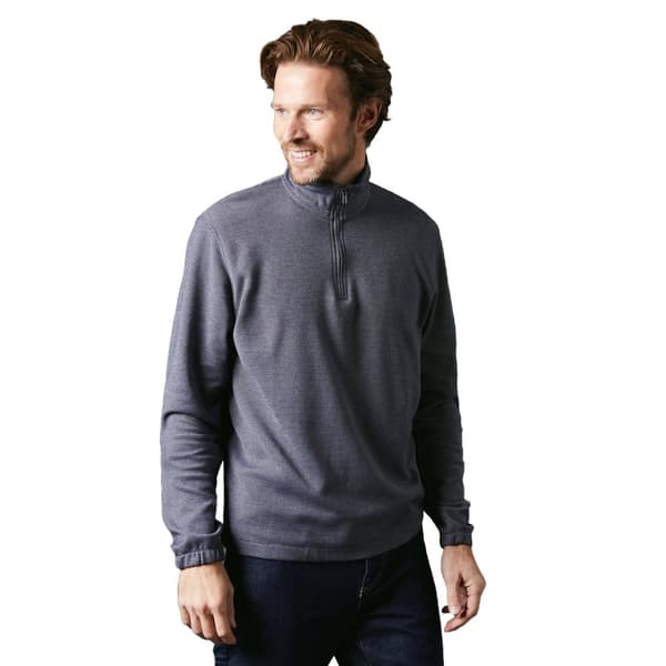 Maine Mens Birdseye Funnel Neck Sweatshirt