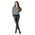 Miniatyrbild 3 av 3: Principles Womens/Ladies Stripe Quarter Zip Jumper