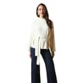Miniatyrbilde 3 av 3: Principles Womens/Ladies High-Neck Tie Back Jumper