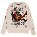 Miniatyrbilde 1 av 2: Deadpool & Wolverine Unisex Adult Best Buds Sweatshirt