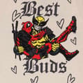Miniatyrbilde 2 av 2: Deadpool & Wolverine Unisex Adult Best Buds Sweatshirt
