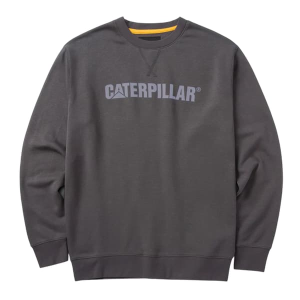 Caterpillar Mens Logo Midweight Crew Neck Jumper