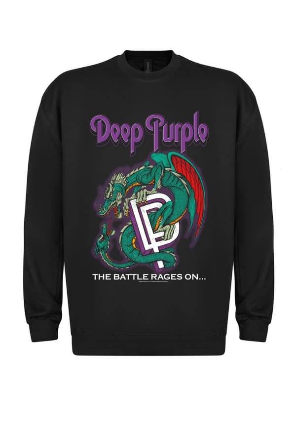 Deep Purple Deep Purple-Battle Rages on Album  Sweatshirt