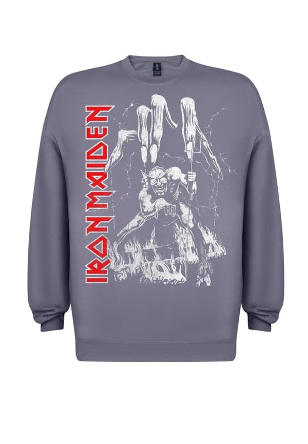 Iron maiden Iron maiden Number Of The Beast Hand  Sweatshirt