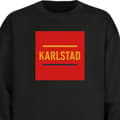 Miniatyrbild 1 av 4: Barn Sweatshirt | Bekväm och Stilren Collegetröja Karlstad – Hockey