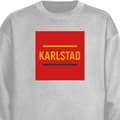 Miniatyrbild 1 av 4: Barn Sweatshirt | Bekväm och Stilren Collegetröja Karlstad – Hockey