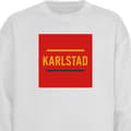 Miniatyrbild 1 av 4: Barn Sweatshirt | Bekväm och Stilren Collegetröja Karlstad – Hockey
