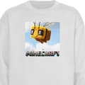 Miniatyrbild 1 av 4: Barn Sweatshirt | Bekväm och Stilren Collegetröja A Minecraft Movie