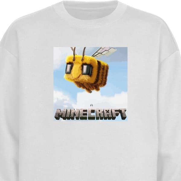 Barn Sweatshirt | Bekväm och Stilren Collegetröja A Minecraft Movie