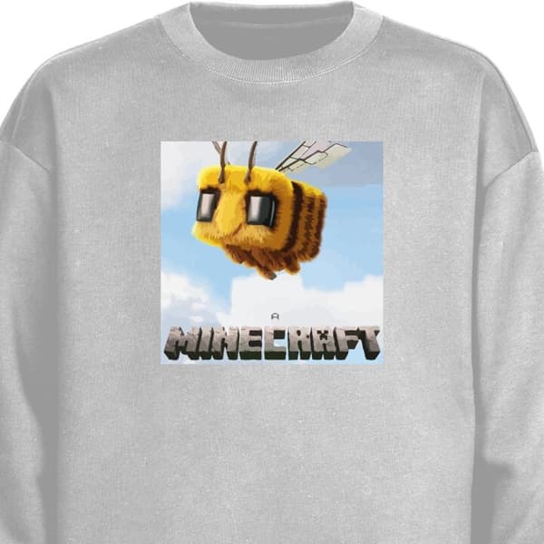 Barn Sweatshirt | Bekväm och Stilren Collegetröja A Minecraft Movie