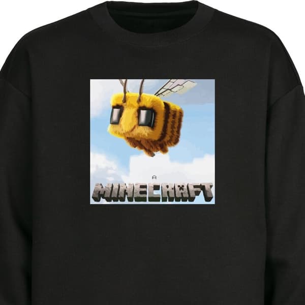Barn Sweatshirt | Bekväm och Stilren Collegetröja A Minecraft Movie