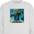 Miniatyrbild 1 av 4: Barn Sweatshirt | Bekväm och Stilren Collegetröja A Minecraft Movie