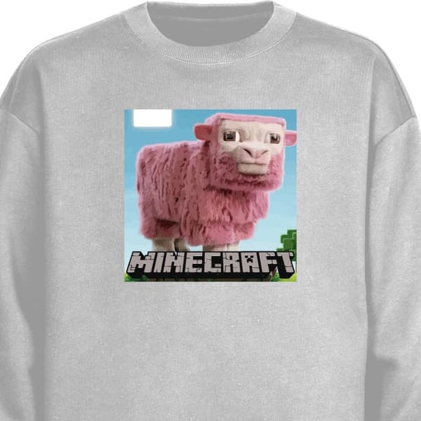Barn Sweatshirt | Bekväm och Stilren Collegetröja A Minecraft Movie