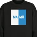 Miniatyrbilde 1 av 4: Sweatshirt | Komfortabel Collegegenser for Voksne Malmö – fotb