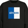 Miniatyrbillede 1 af 4: Sweatshirt | Behagelig Collegebluse til Voksne Göteborg - fodbold