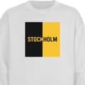 Miniatyrbild 1 av 4: Sweatshirt | Bekväm Collegetröja för Vuxna Stockholm – fotboll