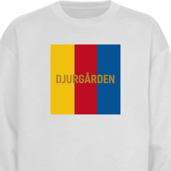 Sweatshirt | Bekväm Collegetröja för Vuxna Djurgården – fotbol
