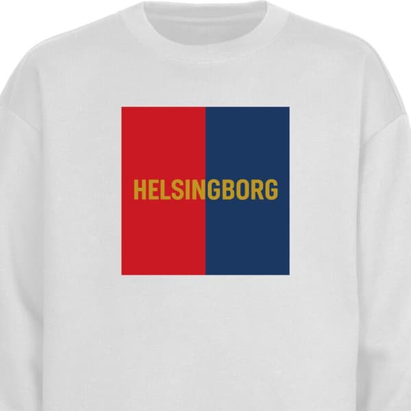 Sweatshirt | Bekväm Collegetröja för Vuxna Helsingborg – fotbo