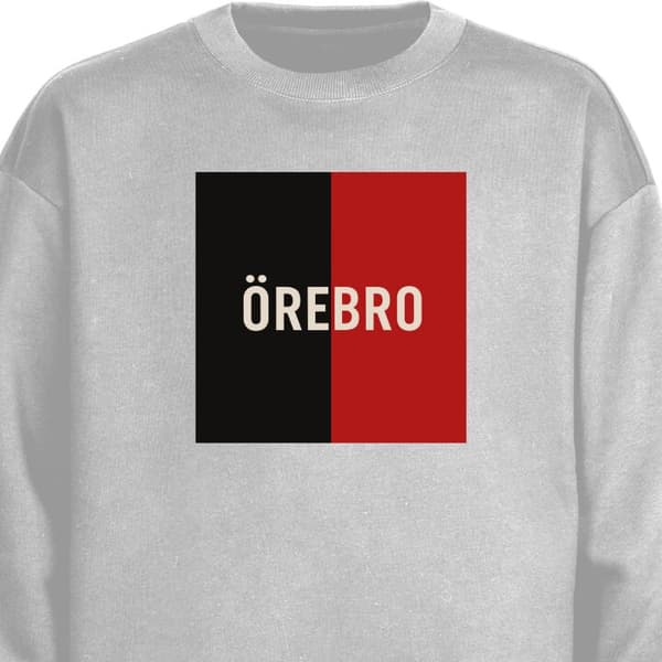 Sweatshirt | Komfortabel Collegegenser for Voksne Örebro - Ish Grå Large