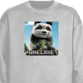 Miniatyrbillede 1 af 4: Sweatshirt | Behagelig Collegebluse til Voksne A Minecraft Mov