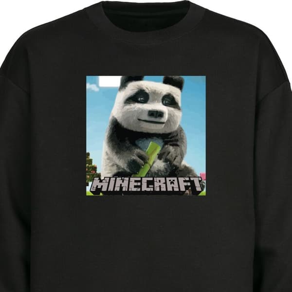 Sweatshirt | Behagelig Collegebluse til Voksne A Minecraft Mov