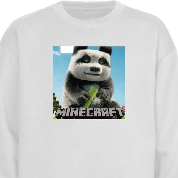 Sweatshirt | Behagelig Collegebluse til Voksne A Minecraft Mov
