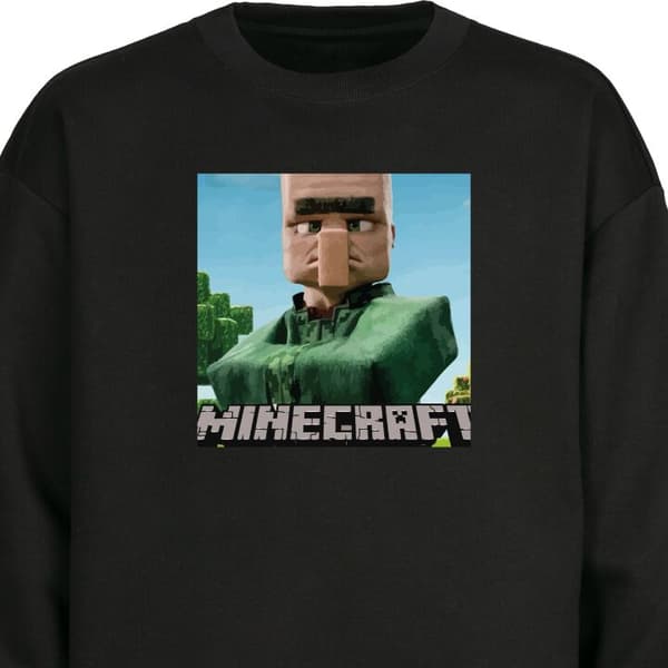 Sweatshirt | Bekväm Collegetröja för Vuxna A Minecraft Movie