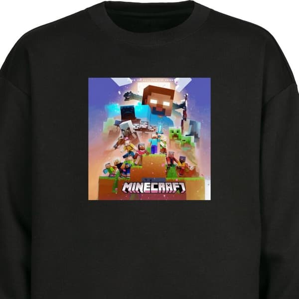 Lasten Paita | Mukava ja Tyylikäs Collegepaita Minecraft