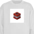 Miniatyrbillede 1 af 4: Sweatshirt | Behagelig Collegebluse til Voksne Minecraft TNT