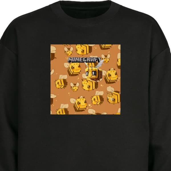 Sweatshirt | Komfortabel Collegegenser for Voksne Minecraft Bi