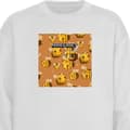 Miniatyrbilde 1 av 4: Sweatshirt | Komfortabel Collegegenser for Voksne Minecraft Bi