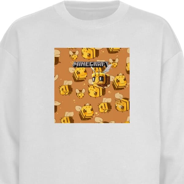 Sweatshirt | Komfortabel Collegegenser for Voksne Minecraft Bi