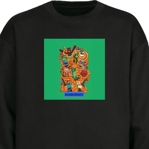 Sweatshirt | Komfortabel Collegegenser for Voksne Minecraft