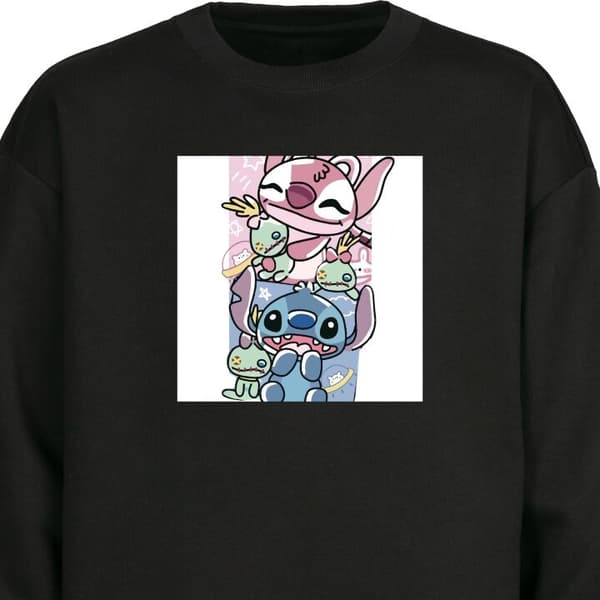 Sweatshirt | Behagelig Collegebluse til Voksne Stitch