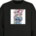 Miniatyrbillede 1 af 4: Sweatshirt | Behagelig Collegebluse til Voksne Stitch