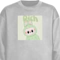 Miniatyrbillede 1 af 4: Sweatshirt | Behagelig Collegebluse til Voksne Pop mart labubu
