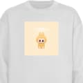 Miniatyrbilde 1 av 4: Sweatshirt | Komfortabel Collegegenser for Voksne Pop mart lab