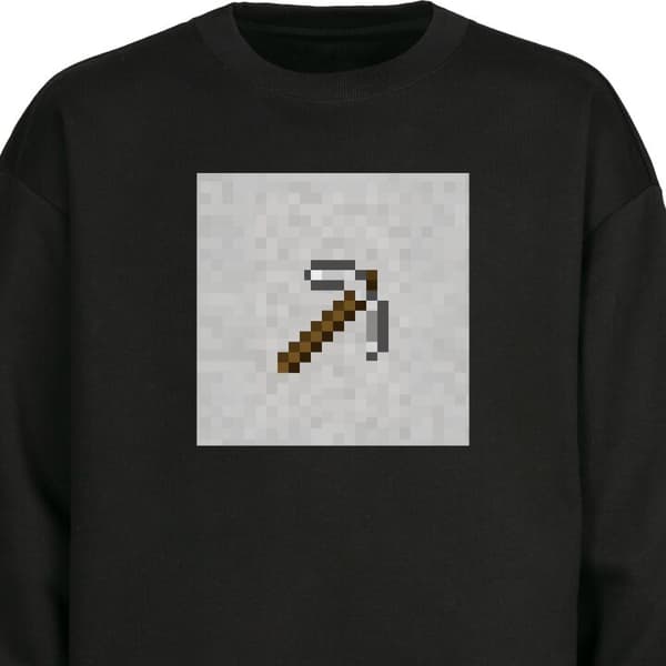 Sweatshirt | Bekväm Collegetröja för Vuxna Minecraft Tools