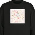 Miniatyrbillede 1 af 4: Sweatshirt | Behagelig Collegebluse til Voksne Blomster