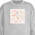 Miniatyrbillede 1 af 4: Sweatshirt | Behagelig Collegebluse til Voksne Blomster