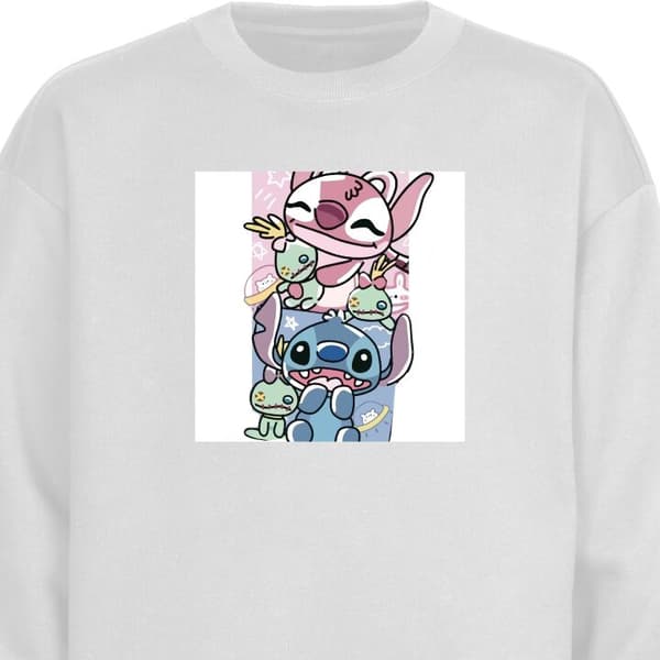 Sweatshirt | Behagelig Collegebluse til Voksne Stitch