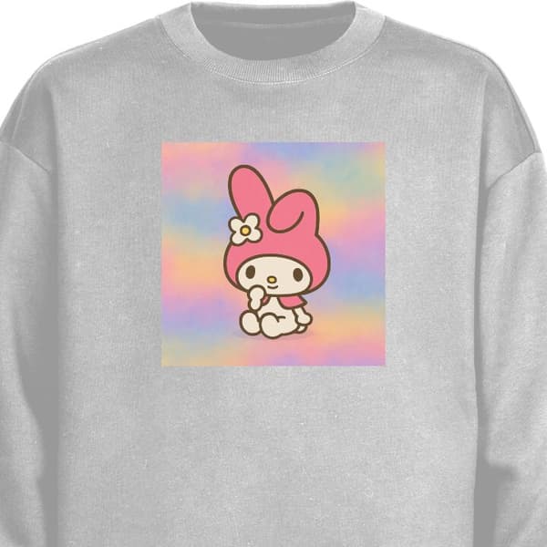 Sweatshirt | Bekväm Collegetröja för Vuxna Kawaii Sanrio My Me