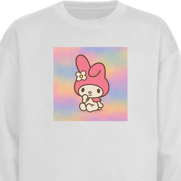 Sweatshirt | Bekväm Collegetröja för Vuxna Kawaii Sanrio My Me