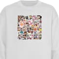 Miniatyrbild 4 av 4: Barn Sweatshirt | Bekväm och Stilren Collegetröja Labubu All-Stars – POP MART Special