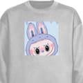 Miniatyrbillede 1 af 4: Sweatshirt | Behagelig Collegebluse til Voksne Blue Bunny Labu