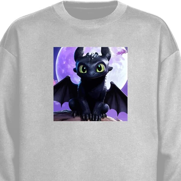 Barn Sweatshirt | Bekväm och Stilren Collegetröja Draktränaren How to Train Your Dragon