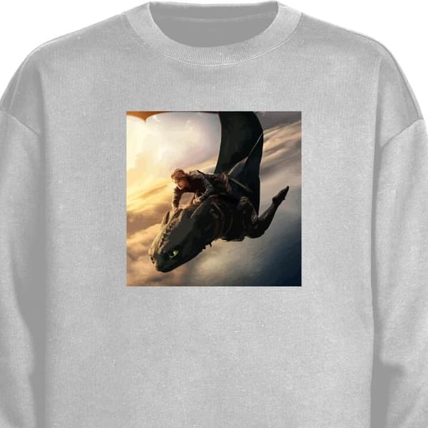 Sweatshirt | Komfortabel Collegegenser for Voksne Draketrener