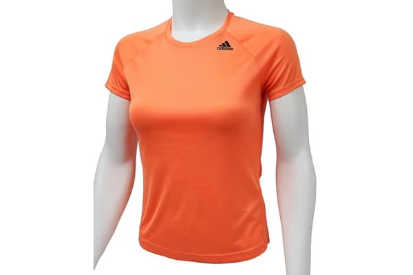 Adidas D2M Tee Lose BS1921, Kvinde, T-shirt, Orange